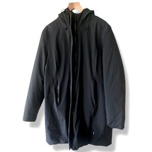 Rohan Bergen Puffer Insulated Barricade Parka Waterproof Jacket Size 18 Black